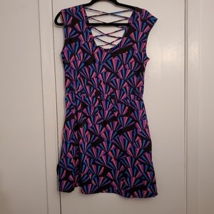 Bold Pattern Dress